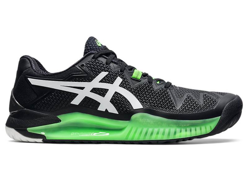 Sapatilhas Tenis Asics GEL-RESOLUTION 8 Homem Pretas, 0413A358.550